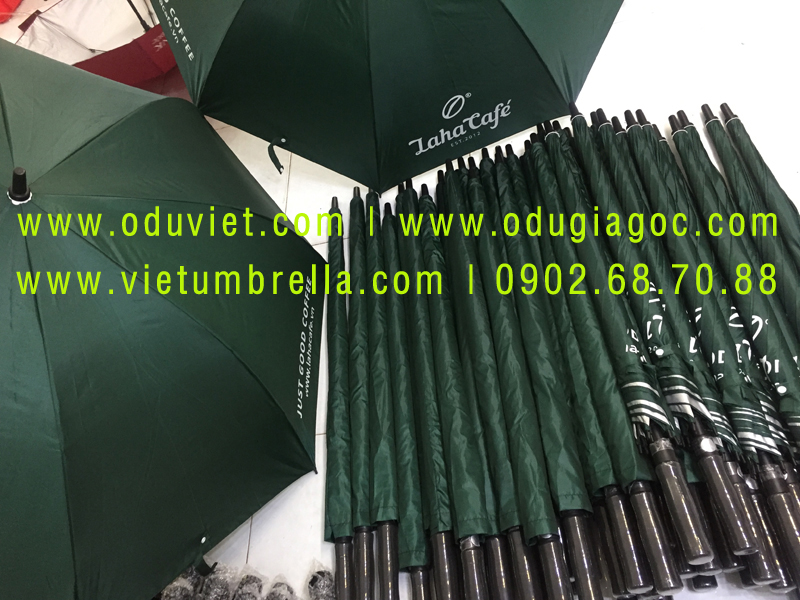 xưởng sản xuất ô dù cầm tay in logo quảng cáo
